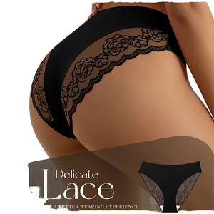 Nuevos calzoncillos brasileños para mujer, cintura en V, Calcinhas sexis, ropa interior <span class=keywords><strong>de</strong></span> <span class=keywords><strong>encaje</strong></span> que no se muestra, Bikini, bragas teñidas lisas sólidas - Product Image 1