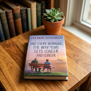 Y cada mañana el camino a casa se vuelve más largo, de Fredrik Backman, libro de tapa dura, libro sobre el amor, la memoria y la reflexión sobre la vida - Product Image 1