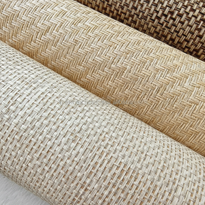 Papel Tapiz de Fibra Natural - Revestimiento de Paredes Ecológico Hecho a Mano para Interiores - Product Image 1