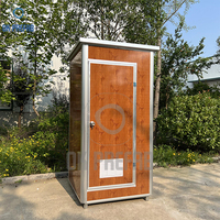 Toilettes portables de luxe en panneaux sandwich, conteneur maritime de 20 pieds, WC VIP, à vendre à Guangzhou