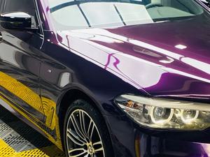 ฟิล์มไวนิลเปลี่ยนสีรถยนต์คุณภาพสูง ขนาด 1.52*17 เมตร แบบมีกาวในตัว PET ปราศจากฟองอากาศ สีม่วงมิดไนท์ เงาแบบอัลตร้ากลอส - Product Image 4