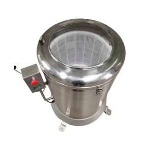Buena centrifugadora de alimentos de acero inoxidable para secar frutas y verduras, máquina comercial para secar verduras/centrifugadora de verduras - Product Image 5