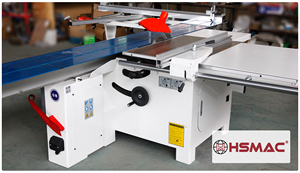 Automatisches Heben Holz bearbeitung Schneiden Präzisions tisch Tragbare Platten säge Maschine Schiebe tischs äge zum Verkauf - Product Image 2