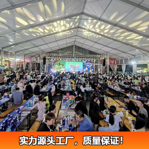 Carpa Modular con Estructura de Acero para 500 Personas, Techo de PVC Impermeable y Resistente a los Rayos UV, para Eventos y Bodas al Aire Libre, Uso en las Cuatro Estaciones - Product Image 5