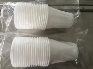 Máquina de conteo y envasado de vasos de papel PP PET, fábrica al por mayor, máquina de embalaje de conteo de tornillos CE de plástico automática de alta velocidad