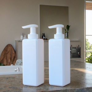 300 मिलीलीटर लघु-मुंह वाले वर्ग पालतू पालतू जानवर की बोतल स्क्रू कैप पंप स्प्रेयर शैम्पू बॉडी वॉश हाथ धोने कपड़े डिटर्जेंट सफाई एजेंट - Product Image 1