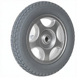 <span class=keywords><strong>Roue</strong></span> de remplacement pour fauteuil roulant électrique en aluminium, <span class=keywords><strong>prix</strong></span> d'usine, nouvelle <span class=keywords><strong>roue</strong></span> sans chambre à air en mousse 3.00-8, 12.5*2.50 pouces - Product Image 1