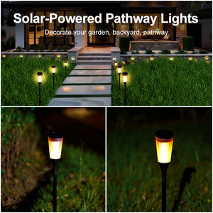 2025 nóng bán buôn ABS nhựa năng lượng mặt trời dẫn <span class=keywords><strong>3500K</strong></span> ấm trắng không thấm nước 100lm cỏ ánh sáng cho sân vườn IP65 đánh giá" - Product Image 5