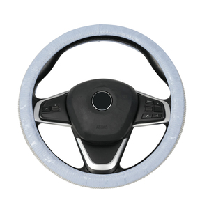 Funda de <span class=keywords><strong>Volante</strong></span> de Coche con Diamantes Brillantes, Venta al Por Mayor de Fábrica, Premium, Colorida, Universal, 38cm, Protector de <span class=keywords><strong>Volante</strong></span> para Vehículo - Product Image 1