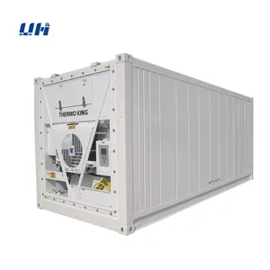 Nouveau conteneur réfrigéré de 40 pieds pour le transport de marchandises congelées et réfrigérées semi-remorque