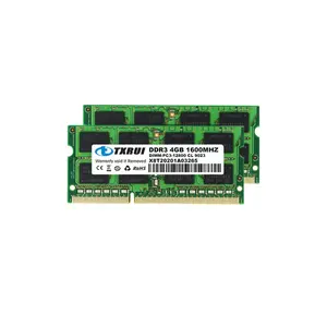 Txrui מלא תמיכה 1333 sodimm 8gb pc3 10600 מודול זיכרון ddr3