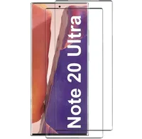 Protection d'écran de téléphone portable incurvée 3D pour Samsung Galaxy Note 20 Ultra 5G Verre trempé transparent pour Samsung Galaxy S23 Ultra