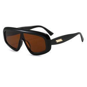 Shield <b>Sunglasses</b> Women Tortoise Frame <b>Gradient</b> Lenses UV400 Fashion Sun Protection Adult - Product Image 2