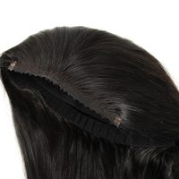 Perruques en cheveux naturels sans colle, prêtes à l'emploi et expédiées immédiatement - Perruque sans colle 5x5 HD Lace Closure, dentelle pré-coupée et pré-épilée