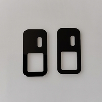 Verre transparent pour caméra de smartphone, personnalisé en usine, imprimé en sérigraphie, motif gorille