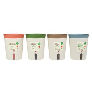 Pot de fleurs à arrosage automatique en résine plastique, grand, moyen, petit, rond, pour plantes d'intérieur, usage domestique - Product Image 5