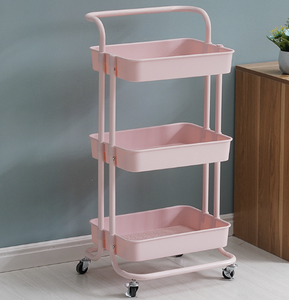 3層マニキュアカート収納ホルダービューティースパカート理髪店ヘアメタルサロントロリー - Product Image 5