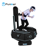 Plateforme de réalité virtuelle pour parc d'attractions, Kat Walk Mini, simulateur de tapis roulant VR 9D à 360 degrés