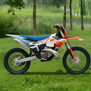 <b>Engine</b> 2 Stroke Water-cooled 42KW Pit <b>Bike</b> Motocross 300cc Dirt <b>Bike</b> Motorcycles Six-speed 80km/h - Product Image 1