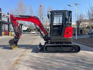 Mini-excavatrice chinoise de 3,5 tonnes, norme CE/Euro 5, avec godet de terrassement sur chenilles, à vendre - Product Image 4