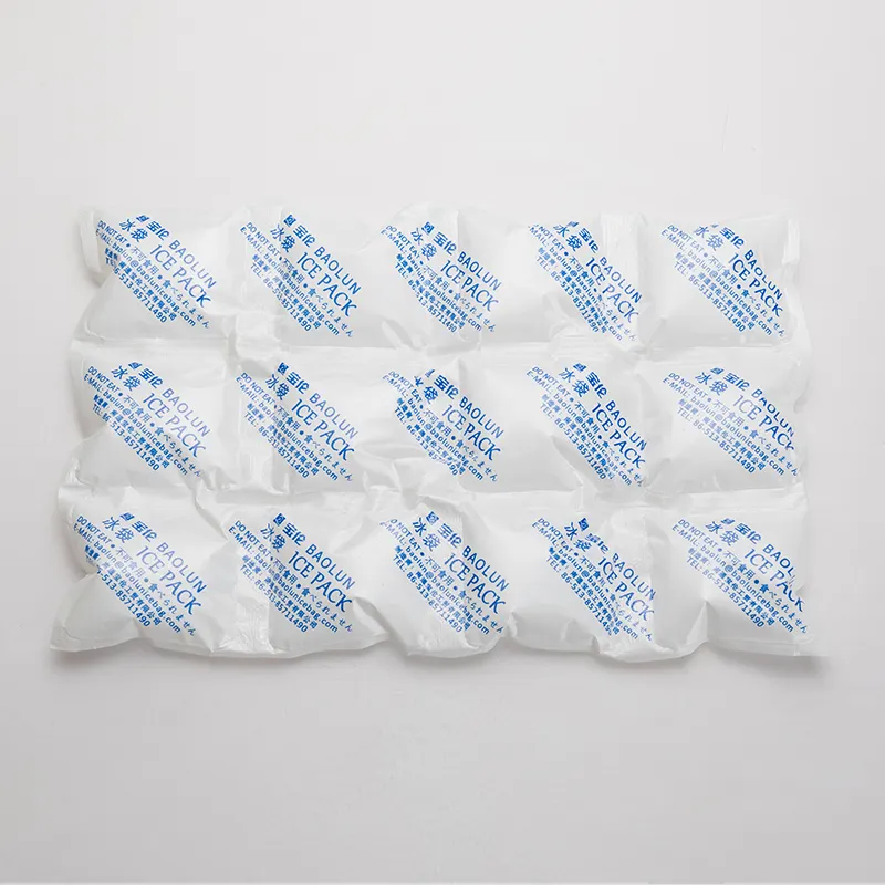 Ice Pack Good Supplier Sheet Dry Ice Pack Gel Fabric Logo Custom Insulated Packs for Cold Shipping