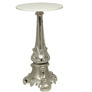 Table d'appoint artisanale de style traditionnel coin de meubles de salon à dessus arrondi Table d'appoint à vente mondiale - Product Image 3