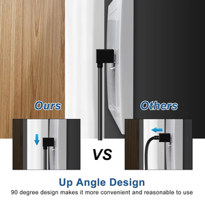 ZOGUO CAT6 1 Gbit/s Ethernet-Patchkabel 90 Grad abgewinkeltes <span class=keywords><strong>RJ45</strong></span>-LAN-Kabel Bandbreite 250MHz für PC-Router-Drucker Xbox - Product Image 3