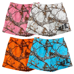 Shorts pour hommes en maille 100% polyester, imprimé camouflage rétro de haute qualité, sublimation, logo personnalisé, shorts décontractés en maille personnalisés - Product Image 1