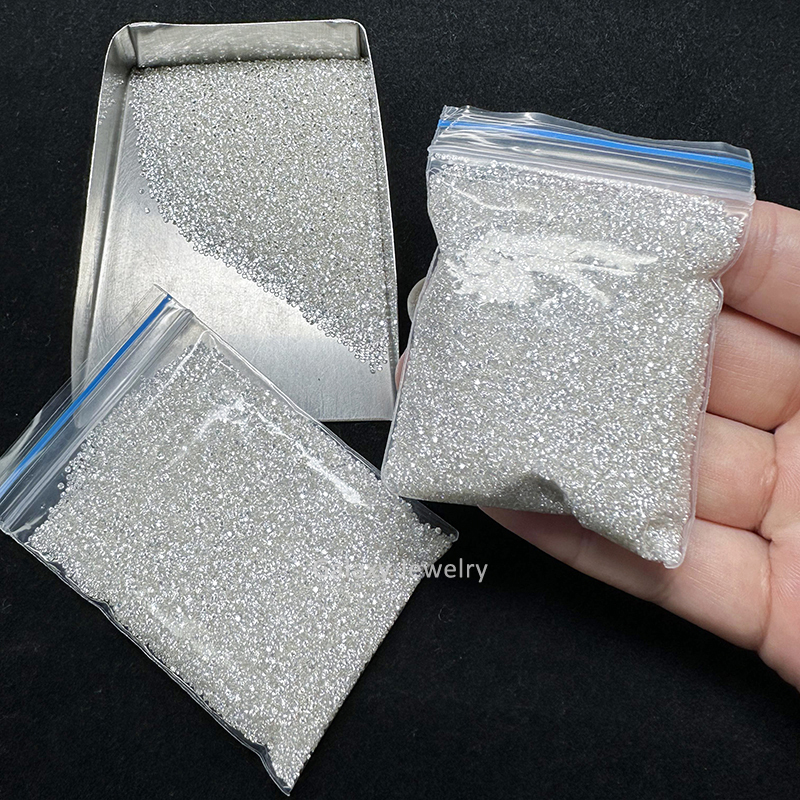 0 8 3mm Melee Moissanite Diamond