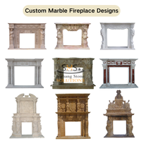 Cheminée électrique autoportante moderne à LED blanche antique avec insert en pierre, télécommande et chauffage pour intérieur