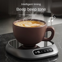 Chauffe-tasse USB intelligent à minuterie, nouveau modèle certifié CE, avec fonction thermostatique pour lait chaud et stockage domestique, chauffe-eau électrique