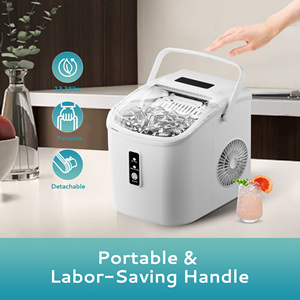 Hộ gia đình và khách sạn Ice Cube Maker máy điện Countertop tự động xách tay nhỏ mini ngay lập tức Ice Maker nhà máy bán buôn - Product Image 6