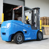 Forklift Counterbalance Listrik Lithium 4 Ton Liftron Seri DD CPD40D dengan Panjang Garpu 1070mm untuk Tugas Gudang Berat