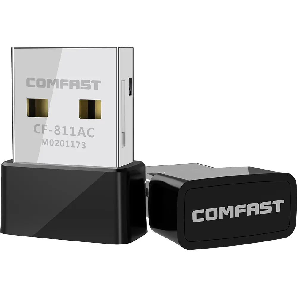 COMFAST CF-811AC 무선 동글 802.11ac 미니 650Mbps 와이파이 Usb 와이파이 어댑터 PC 플러스 맥 승리 7 8 10 TV