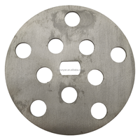 Disque à doigts en acier inoxydable 304 pour système de plumeuse de volailles, ligne de traitement d'abattage et d'épluchage
