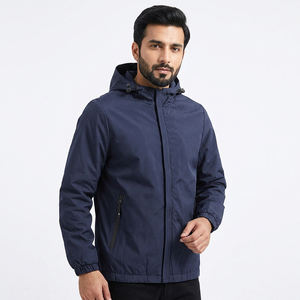 Custom logo Zip up Waterproof <b>Wind</b> <b>Breaker</b> Outdoor Fishing Windbreaker Jacket Men - Product Image 1