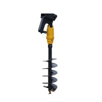 Accessoires d'excavatrice SJ15000 : Tarière hydraulique efficace pour le forage des sols durs – Puissante machinerie de construction