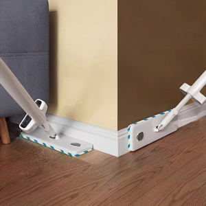 Serpillère mains libres EU avec rotation à 360°. Tête rotative pour le nettoyage légèrement humide des sols et le nettoyage des coins de toute la maison - Product Image 2