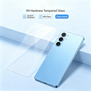 Protector de Pantalla de Vidrio Templado 9H OEM para Samsung S26 S27, Alto Contenido de Aluminio, Compatible con Desbloqueo por Huella Dactilar, Anti-Rayones, Tacto Suave - Product Image 4