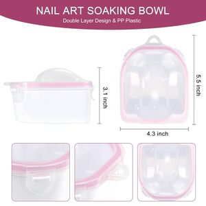 Meilleures ventes : Bol de trempage pour ongles de haute qualité pour dissolvant de vernis gel et poudre de trempage, avec emballage personnalisé et options OEM/ODM - Product Image 5