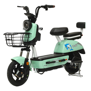 ราคาขายส่งจากโรงงาน มอเตอร์ฮับหลัง 350w จักรยานไฟฟ้า โครงเหล็กแข็งแรง แบตเตอรี่ตะกั่ว-กรด 48v ระยะทาง 30 กม. ยี่ห้อ Lanqi - Product Image 6