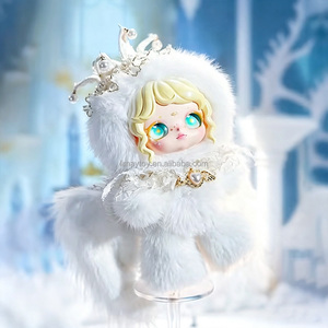Authentique Série Dumia Aria Snow Traces : Figurine en vinyle et peluche, Boîte mystère, Jouet en peluche, Porte-clés, Figurine de collection mystère - Product Image 4