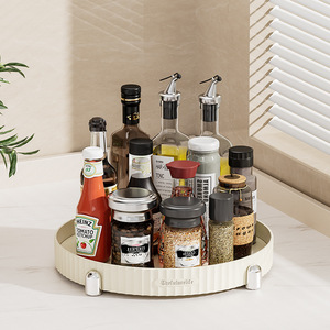 Estante para especias de cocina, bandeja giratoria de plástico, organizador de cocina, bandeja de plástico <span class=keywords><strong>Lazy</strong></span> <span class=keywords><strong>Susan</strong></span> - Product Image 6