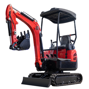 Mini Excavadora a Precio Económico HT16, Retroexcavadora Hidráulica, Mini Pelle, Maquinaria de Construcción de 1 y 2 Toneladas - Product Image 1