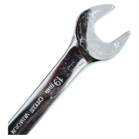 Clé combinée métrique SANEITE en acier au chrome-vanadium 8-32 mm, à fourche et à anneau 12 pans, outil de réparation automobile