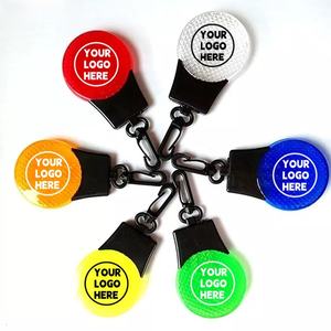 Gece Koşusu Güvenlik Ekipmanı Işığı, Yelekler/Şapkalar için Klipsli, Flaşörlü Yanıp Sönme Modu, Ultra Parlak 3 Işık Modu: Sabit, Yavaş/Hızlı Flaş - Product Image 2