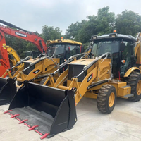 Chargeuse-pelleteuse CAT 420F, moteur puissant C44, équipement de construction multifonctionnel pour le creusement et le chargement