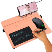 Nouveau tapis de souris Powerbank multicolore avec Logo imprimé personnalisé avec bloc-notes