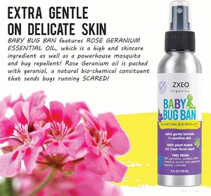 Spray Répulsif Anti-Moustiques et Insectes 100% Naturel Marque Blanche, Sûr pour Bébé, avec Emballage Personnalisé, Vente en Gros <span class=keywords><strong>Essentielle</strong></span> - Product Image 4