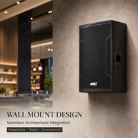 JMEI 12 Inch 350W AES 8 Ohm Pasif Dua Jalur 97dB Full Range 80x60 Cakupan untuk Aula Konferensi Speaker PA Profesional